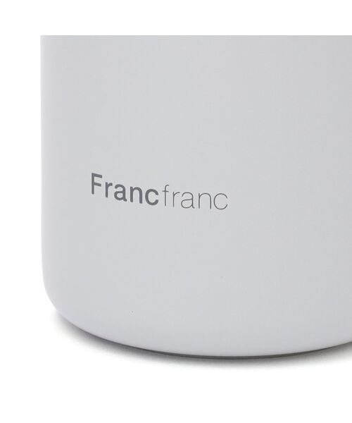 Francfranc（フランフラン）の「チャーム ステンレスボトル 500ml グレー 水筒 マイボトル（水筒・レディース・グレー・FREE）」の5枚目の写真