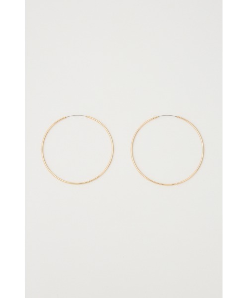 LAGUA GEM(ラグアジェム)の「THIN HOOP ピアス(ピアス(両耳用)・レディース・シルバー/ゴールド・FREE)」の2枚目の写真