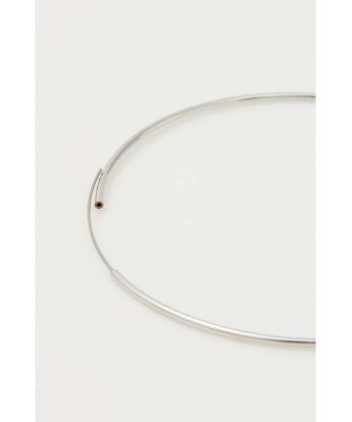 LAGUA GEM(ラグアジェム)の「THIN HOOP ピアス(ピアス(両耳用)・レディース・シルバー/ゴールド・FREE)」の5枚目の写真