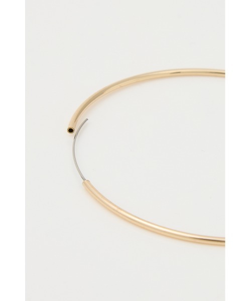 LAGUA GEM(ラグアジェム)の「THIN HOOP ピアス(ピアス(両耳用)・レディース・シルバー/ゴールド・FREE)」の10枚目の写真