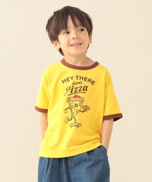BEAMS mini | 【8/6新規値下げ】リンガープリントTシャツ 2026SS(吸水速乾・UVカット)外遊び プチプラ 保育園 通学 定番(Tシャツ/カットソー)