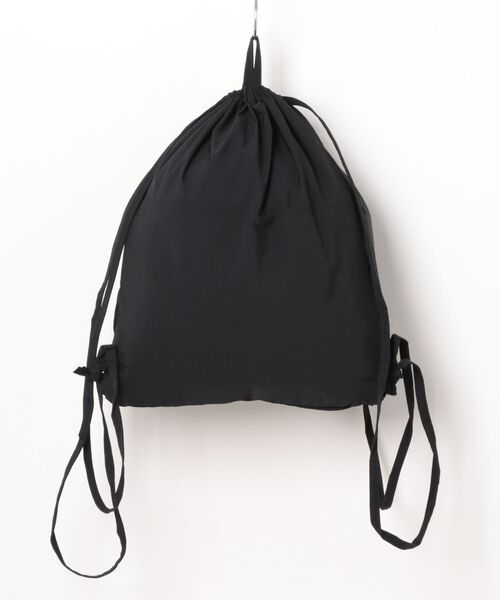 VIBGYOR（ヴィブジョー）の「Mignonjour/ナチュラル巾着リュック M2890（バックパック/リュック・レディース・グレー/ブラック/ブルー/パープル/ベージュ・FREE）」の17枚目の写真