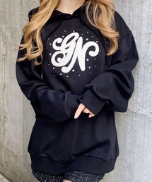 INGNI | キルティングロゴスウェットパーカー(パーカー)