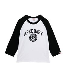 A BATHING APE(�A�x�C�V���O�G�C�v)��APEE BABY PRINT RAGLAN LS TEE(T�V���c/�J�b�g�\�[)