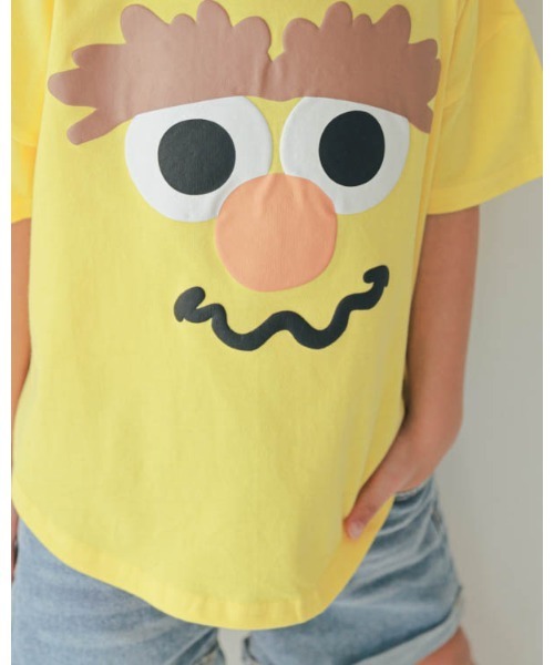 nicohrat（ニコフラート）の「ニコフラート モンスターなりきり Tシャツ（Tシャツ/カットソー・キッズ・イエロー/ピンク/グリーン/レッド/サックスブルー・90cm/100cm/110cm/120cm/130cm/140cm）」の14枚目の写真