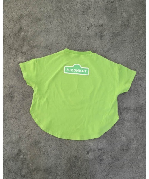 nicohrat（ニコフラート）の「ニコフラート モンスターなりきり Tシャツ（Tシャツ/カットソー・キッズ・イエロー/ピンク/グリーン/レッド/サックスブルー・90cm/100cm/110cm/120cm/130cm/140cm）」の22枚目の写真
