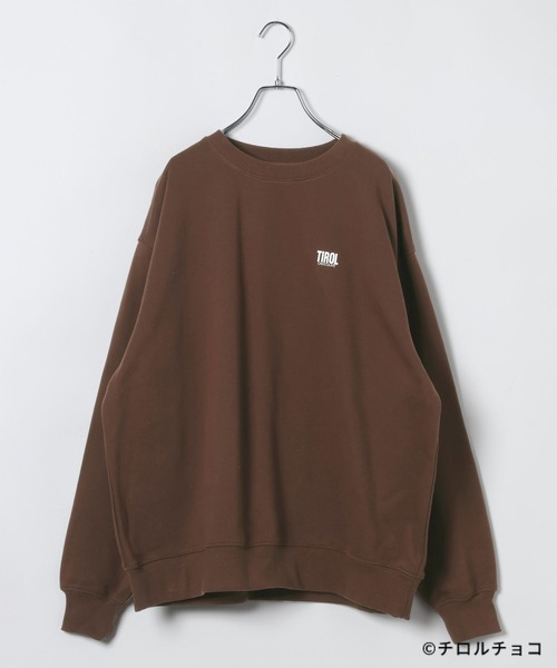 LEPSIM（レプシィム）の「【チロルチョコ×LEPSIM】アソートクルースウェット　647986（スウェット・レディース・ブラウン/チャコールグレー/アイボリー・FREE）」の8枚目の写真