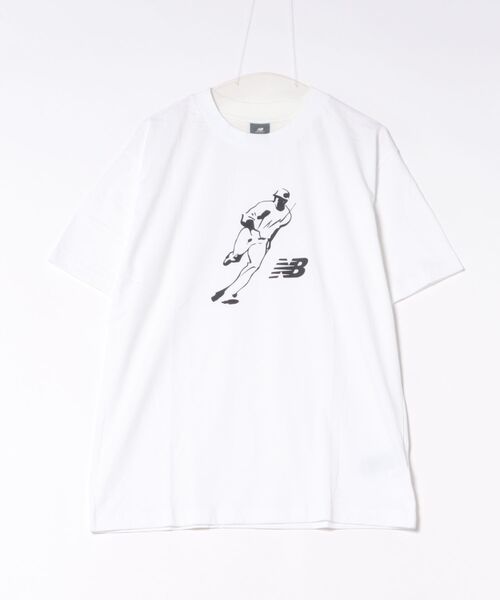 NEW BALANCE(ニューバランス)の「New Balance ニューバランス M O.HオールウェイズオンロゴT ショートスリーブ MT61V7X5WT WT(Tシャツ/カットソー・メンズ・ホワイト・LARGE/MEDIUM/SMALL/XX-LARGE/X-LARGE)」の1枚目の写真