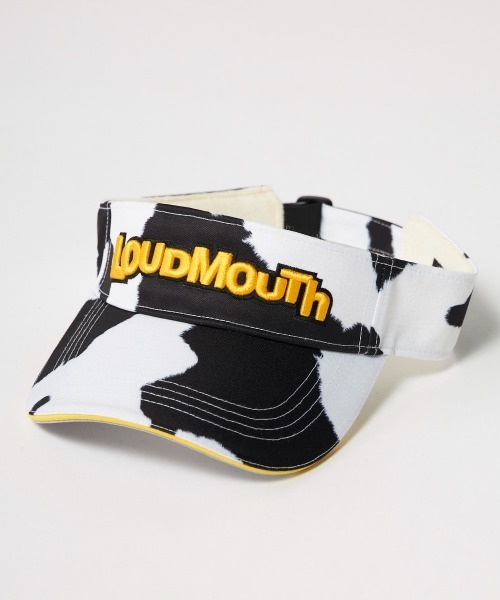 Loudmouth(ラウドマウス)の「LOUDMOUTH/ラウドマウス ゴルフウェア 総柄 ロゴ 刺繍 軽量 サンバイザー(サンバイザー・メンズ・その他3/その他2/その他1/その他4/その他・FREE)」の6枚目の写真