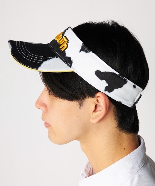 Loudmouth(ラウドマウス)の「LOUDMOUTH/ラウドマウス ゴルフウェア 総柄 ロゴ 刺繍 軽量 サンバイザー(サンバイザー・メンズ・その他3/その他2/その他1/その他4/その他・FREE)」の7枚目の写真