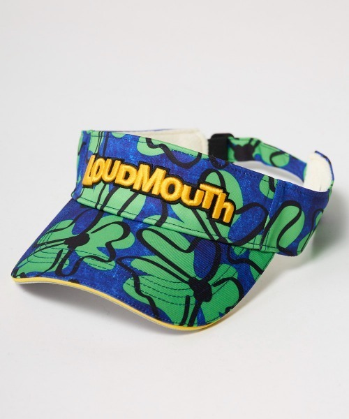 Loudmouth(ラウドマウス)の「LOUDMOUTH/ラウドマウス ゴルフウェア 総柄 ロゴ 刺繍 軽量 サンバイザー(サンバイザー・メンズ・その他3/その他2/その他1/その他4/その他・FREE)」の11枚目の写真