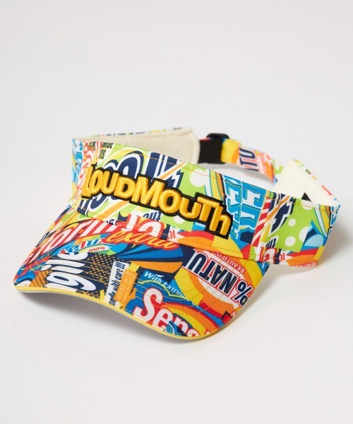 Loudmouth(ラウドマウス)の「LOUDMOUTH/ラウドマウス ゴルフウェア 総柄 ロゴ 刺繍 軽量 サンバイザー(サンバイザー・メンズ・その他3/その他2/その他1/その他4/その他・FREE)」の16枚目の写真