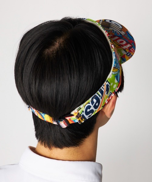 Loudmouth(ラウドマウス)の「LOUDMOUTH/ラウドマウス ゴルフウェア 総柄 ロゴ 刺繍 軽量 サンバイザー(サンバイザー・メンズ・その他3/その他2/その他1/その他4/その他・FREE)」の18枚目の写真