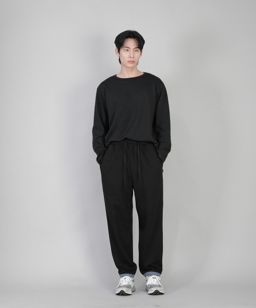 SAINTCREW(セントクルー)の「無地Rネック長袖TシャツRRL-875ブラック(Tシャツ/カットソー・メンズ・その他・LARGE/MEDIUM/XX-LARGE/X-LARGE/SMALL/XXX-LARGE/XXXX-LARGE)」の7枚目の写真