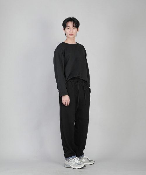 SAINTCREW(セントクルー)の「無地Rネック長袖TシャツRRL-875ブラック(Tシャツ/カットソー・メンズ・その他・LARGE/MEDIUM/XX-LARGE/X-LARGE/SMALL/XXX-LARGE/XXXX-LARGE)」の9枚目の写真