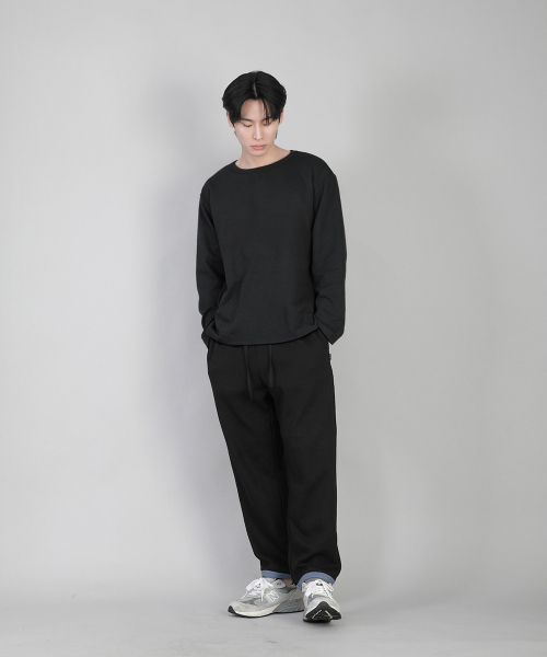 SAINTCREW(セントクルー)の「無地Rネック長袖TシャツRRL-875ブラック(Tシャツ/カットソー・メンズ・その他・LARGE/MEDIUM/XX-LARGE/X-LARGE/SMALL/XXX-LARGE/XXXX-LARGE)」の13枚目の写真