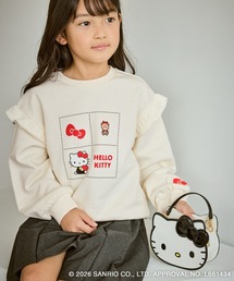 ハローキティコラボ（ハローキティコラボ）の「【KIDS/キッズ】【ROPE' PICNIC×ハローキティ】発砲プリント裏毛プルオーバー（スウェット）」