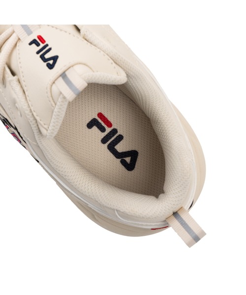 FILA(フィラ)の「RAYTONA SCRIPT(スニーカー・レディース・ベージュ・24.5cm/24.0cm/28.0cm/27.0cm/26.0cm/25.0cm/22.5cm/23.0cm/23.5cm)」の7枚目の写真