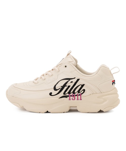 FILA(フィラ)の「RAYTONA SCRIPT(スニーカー・レディース・ベージュ・24.5cm/24.0cm/28.0cm/27.0cm/26.0cm/25.0cm/22.5cm/23.0cm/23.5cm)」の4枚目の写真