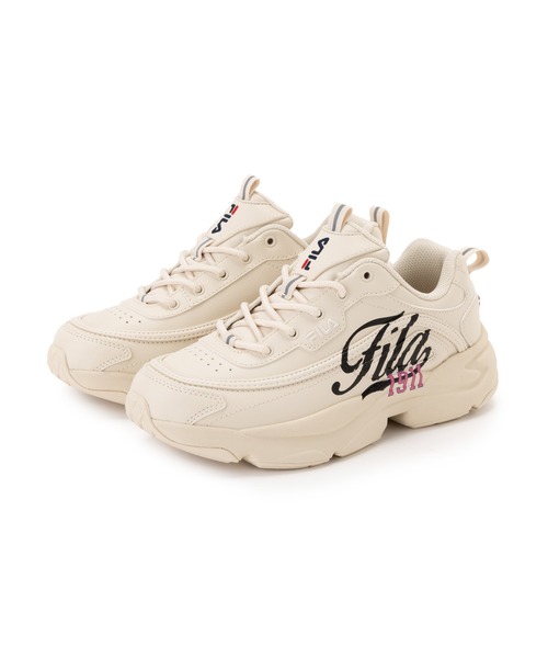 FILA(フィラ)の「RAYTONA SCRIPT(スニーカー・レディース・ベージュ・24.5cm/24.0cm/28.0cm/27.0cm/26.0cm/25.0cm/22.5cm/23.0cm/23.5cm)」の8枚目の写真