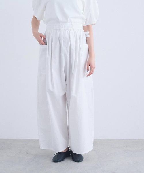 I am I in fact...(アイアムアイインファクト)の「SUSIE PANTS(その他パンツ・レディース・ホワイト/サックスブルー/ブラック・FREE)」の21枚目の写真
