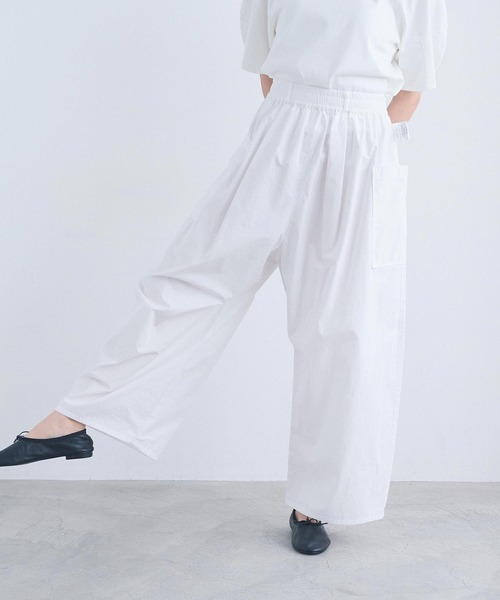 I am I in fact...(アイアムアイインファクト)の「_SUSIE PANTS(その他パンツ・レディース・ホワイト/サックスブルー/ブラック・FREE)」の14枚目の写真