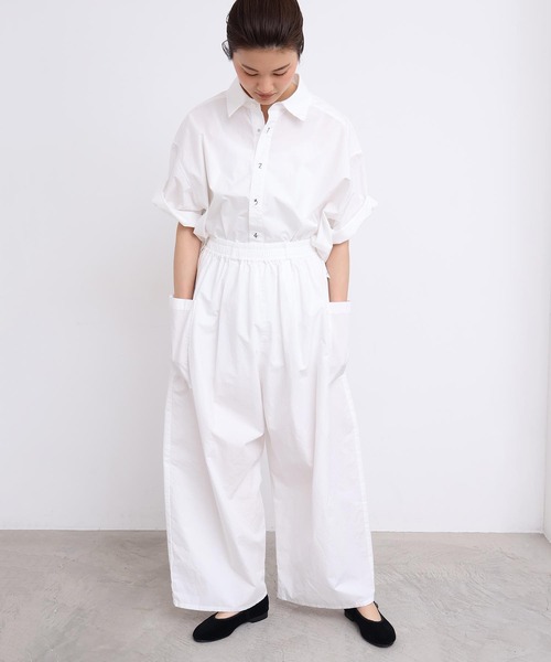 I am I in fact...(アイアムアイインファクト)の「SUSIE PANTS(その他パンツ・レディース・ホワイト/サックスブルー/ブラック・FREE)」の17枚目の写真