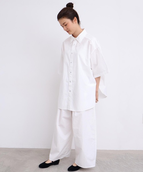 I am I in fact...(アイアムアイインファクト)の「SUSIE PANTS(その他パンツ・レディース・ホワイト/サックスブルー/ブラック・FREE)」の19枚目の写真