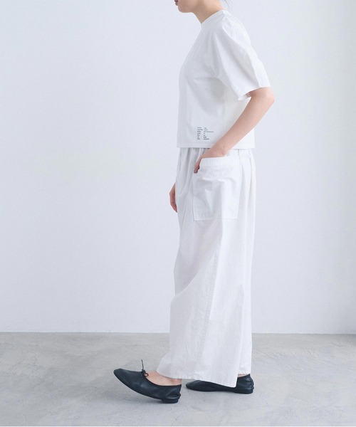 I am I in fact...(アイアムアイインファクト)の「SUSIE PANTS(その他パンツ・レディース・ホワイト/サックスブルー/ブラック・FREE)」の14枚目の写真