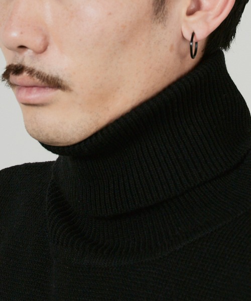 superNova.(スーパーノヴァ)の「superNova. Tutle neck sweater / SN-459A(ニット/セーター・メンズ・ブラック・S/M)」の7枚目の写真