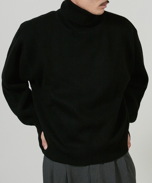 superNova.(スーパーノヴァ)の「superNova. Tutle neck sweater / SN-459A(ニット/セーター・メンズ・ブラック・S/M)」の16枚目の写真