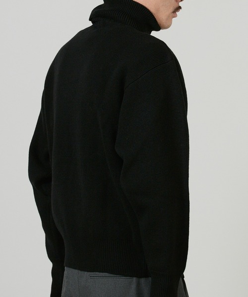 superNova.(スーパーノヴァ)の「superNova. Tutle neck sweater / SN-459A(ニット/セーター・メンズ・ブラック・S/M)」の15枚目の写真