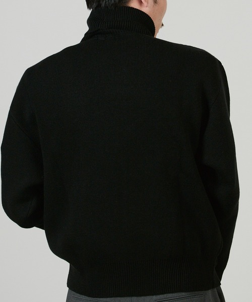 superNova.(スーパーノヴァ)の「superNova. Tutle neck sweater / SN-459A(ニット/セーター・メンズ・ブラック・S/M)」の14枚目の写真