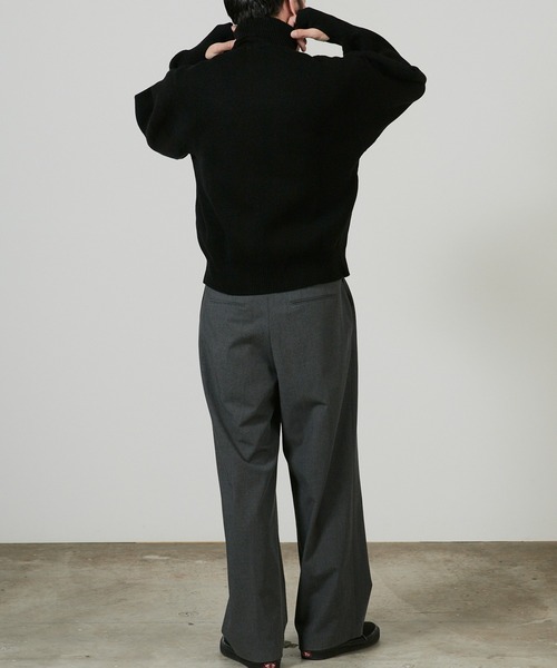superNova.(スーパーノヴァ)の「superNova. Tutle neck sweater / SN-459A(ニット/セーター・メンズ・ブラック・S/M)」の13枚目の写真
