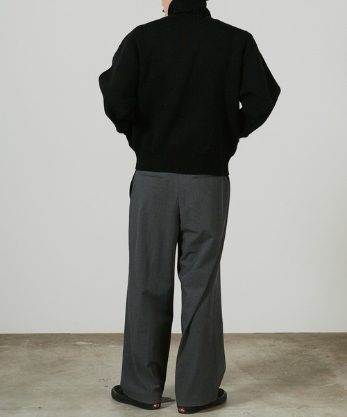 superNova.(スーパーノヴァ)の「superNova. Tutle neck sweater / SN-459A(ニット/セーター・メンズ・ブラック・S/M)」の12枚目の写真