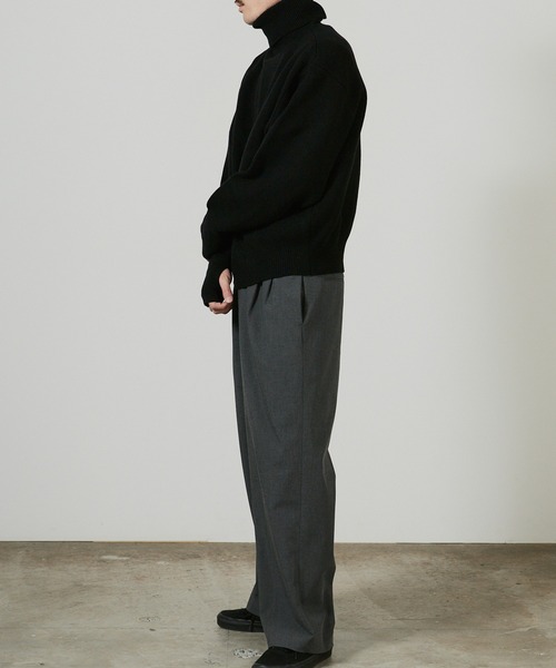 superNova.(スーパーノヴァ)の「superNova. Tutle neck sweater / SN-459A(ニット/セーター・メンズ・ブラック・S/M)」の11枚目の写真