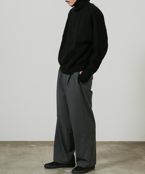 superNova.(スーパーノヴァ)の「superNova. Tutle neck sweater / SN-459A(ニット/セーター・メンズ・ブラック・S/M)」の10枚目の写真