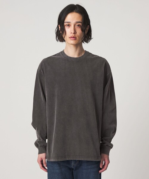 A DAY IN THE LIFE UNITED ARROWS(アデイインザライフユナイテッドアローズ)の「フェードカラー テンジク ワイド カットソー<A DAY IN THE LIFE>(Tシャツ/カットソー・メンズ・ケリーグリーン/ナチュラル/ブラック・L/M)」の7枚目の写真