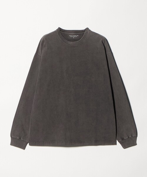 A DAY IN THE LIFE UNITED ARROWS(アデイインザライフユナイテッドアローズ)の「フェードカラー テンジク ワイド カットソー<A DAY IN THE LIFE>(Tシャツ/カットソー・メンズ・ケリーグリーン/ナチュラル/ブラック・L/M)」の10枚目の写真
