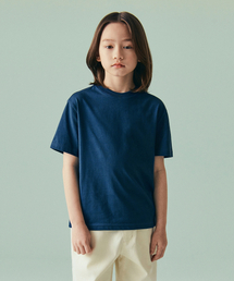 リラックスドクルーネックTシャツ [ミッドナイトブルー]