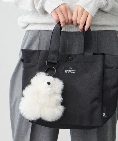 ROOTOTE（ルートート）の「ルートート / SC.デリ2way.リップストップ-A（ショルダーバッグ・レディース・ブラウン/チャコールグレー/ブラック/カーキ・FREE）」の14枚目の写真