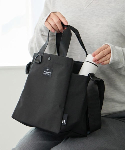 ROOTOTE（ルートート）の「ルートート / SC.デリ2way.リップストップ-A（ショルダーバッグ・レディース・ブラウン/チャコールグレー/ブラック/カーキ・FREE）」の16枚目の写真