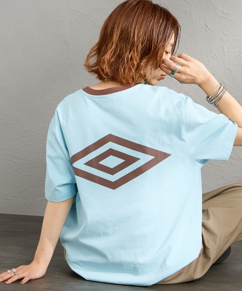 DIAMOND-PRO umbroビッグプリントTシャツ アンブロ セール】[UMBRO/アンブロ] 別注 バックプリントロゴTシャツ（Tシャツ