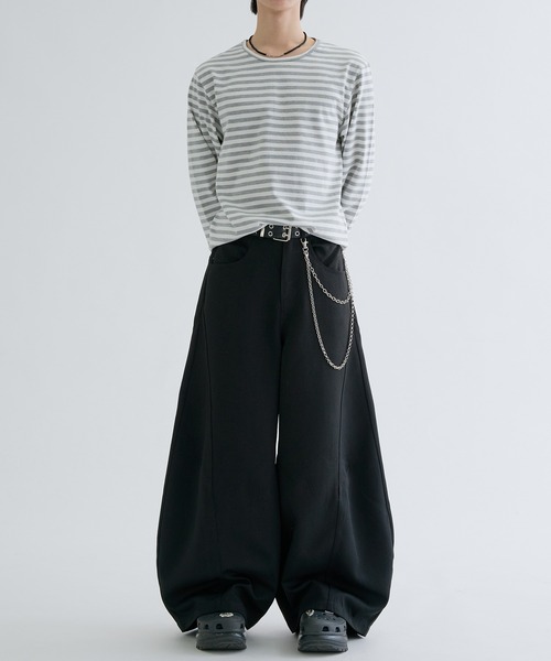 EPNK アソートボーダーロングスリーブtee Sサイズ Assorted border long sleeve tee / アソートボーダーロングスリーブ