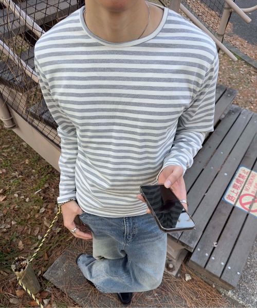 Assorted border long sleeve tee / アソートボーダーロングスリーブ