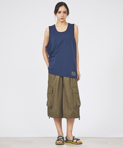 TAION(タイオン)の「【TAION / タイオン】FANCTION Tank-top /ファンクション タンクトップ /ユニセックス 【WEB限定】(Tシャツ/カットソー・メンズ・ホワイト/チャコールグレー/ブラック/ダークネイビー・M/L)」の20枚目の写真