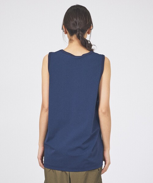 TAION(タイオン)の「【TAION / タイオン】FANCTION Tank-top /ファンクション タンクトップ /ユニセックス 【WEB限定】(Tシャツ/カットソー・メンズ・ホワイト/チャコールグレー/ブラック/ダークネイビー・M/L)」の18枚目の写真