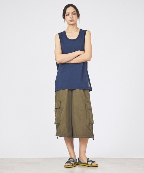 TAION(タイオン)の「【TAION / タイオン】FANCTION Tank-top /ファンクション タンクトップ /ユニセックス 【WEB限定】(Tシャツ/カットソー・メンズ・ホワイト/チャコールグレー/ブラック/ダークネイビー・M/L)」の13枚目の写真