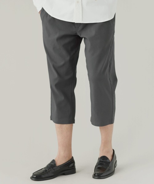LIL VENDARS(リルヴェンダース)の「Buyer's select/【接触冷感/吸水速乾/ストレッチ】カルゼレギンスクロップドパンツ(その他パンツ・メンズ・ブラック/カーキ/チャコール/ベージュ/ネイビー・M/L/LL)」の4枚目の写真