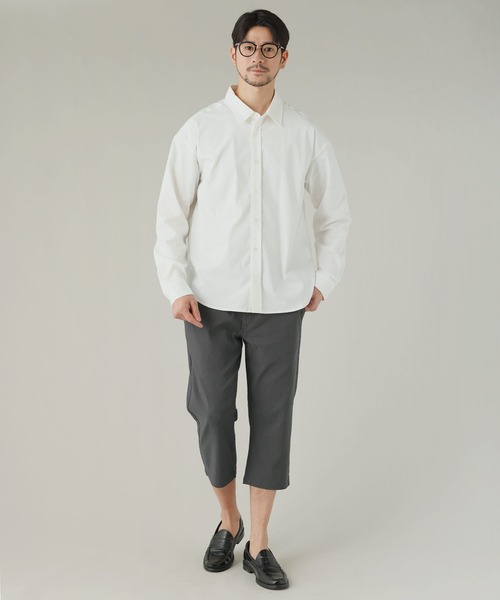 LIL VENDARS(リルヴェンダース)の「Buyer's select/【接触冷感/吸水速乾/ストレッチ】カルゼレギンスクロップドパンツ(その他パンツ・メンズ・ブラック/カーキ/チャコール/ベージュ/ネイビー・M/L/LL)」の14枚目の写真